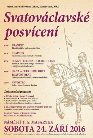 Leták svatováclavské posvícení